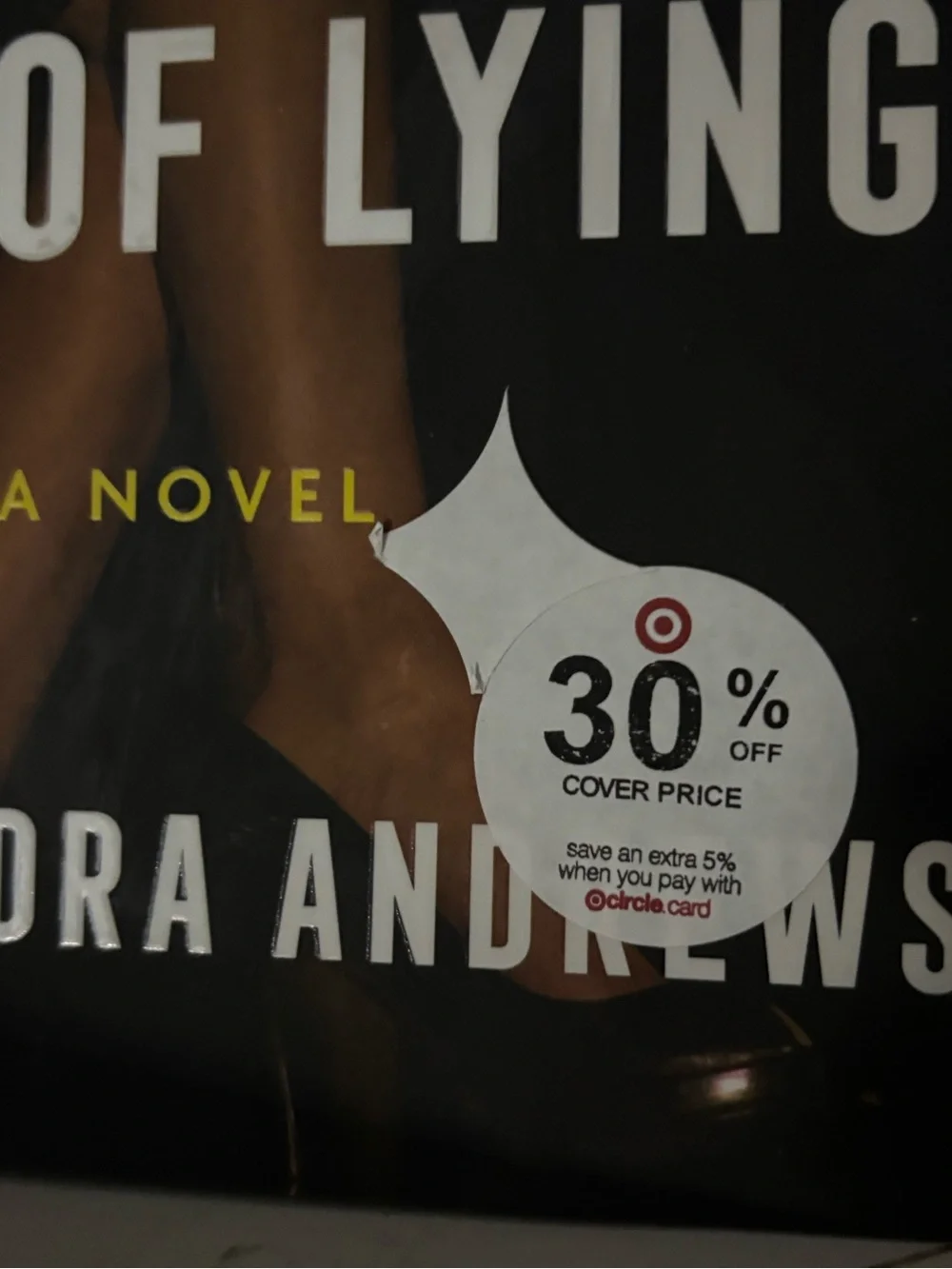 The Fine Art of Lying Alexandra Andrews Target Exclusive First Edition